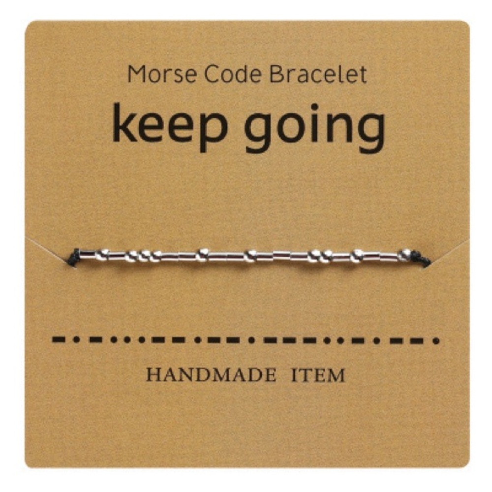 🎁🎁2/$18 Free with a min $50. 2/$20 Morse code bracelet - Picture 10 of 13